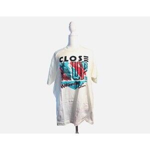 Vintage Screen Stars 1988 Close Up Program T Shirt XL Single Stitch USA Tee